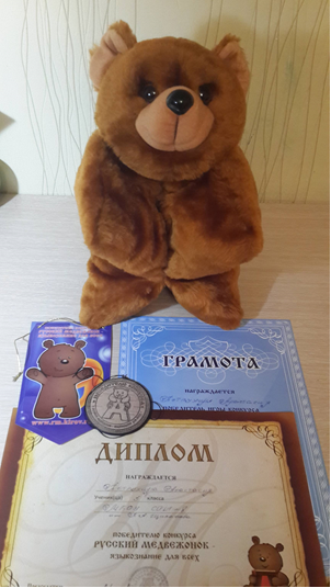 Задания и ответы Русский медвежонок 2017